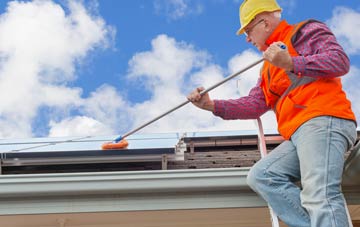 Three Hammers soft wash roof cleaning